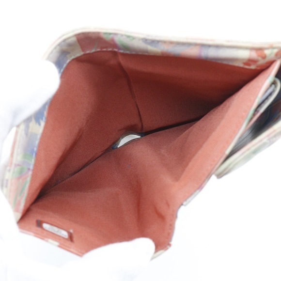 CHANEL Matelasse long wallet here mark floral lambskin pink flower - Picture 6 of 8